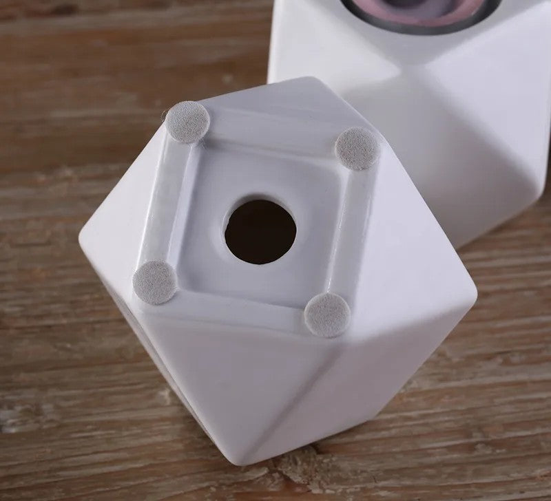 Nordic Ceramic Tealight Candle Holder - Cozy Tabletop Décor and Romantic Accent