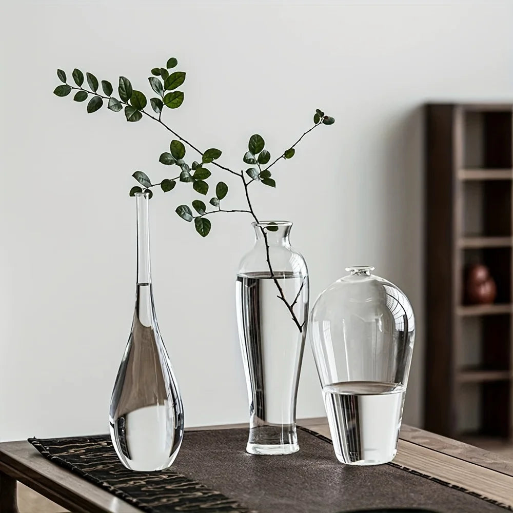 Zen Bud Glass Vase