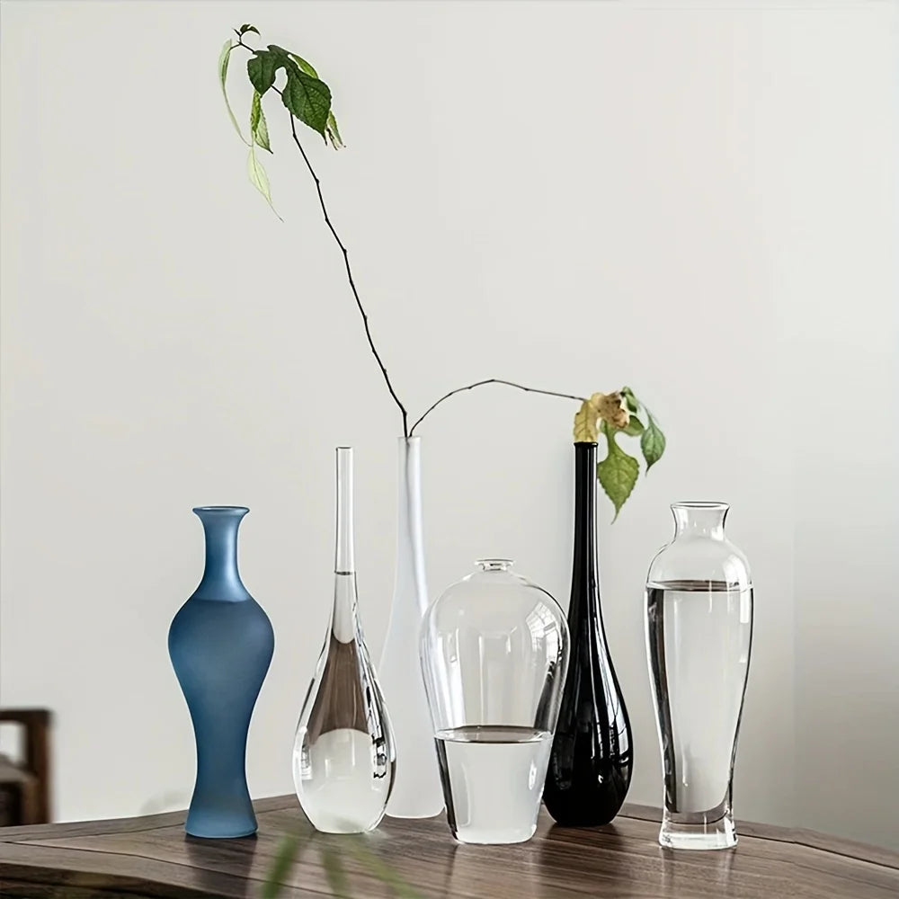 Zen Bud Glass Vase