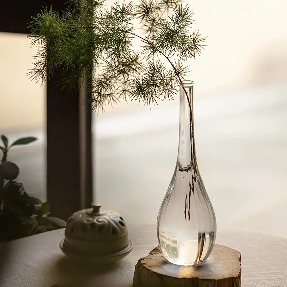 Zen Bud Glass Vase