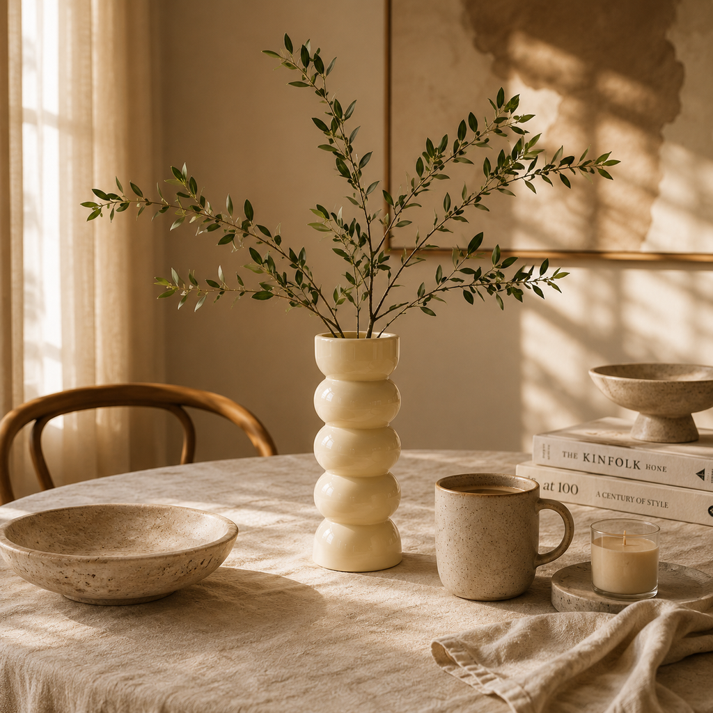 Ripple Ceramic Vase