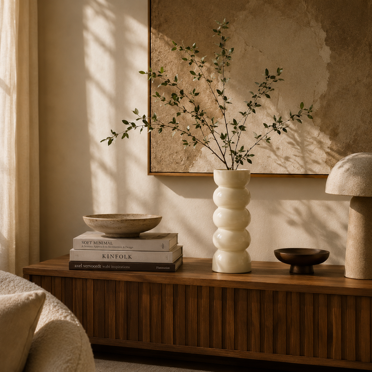 Ripple Ceramic Vase