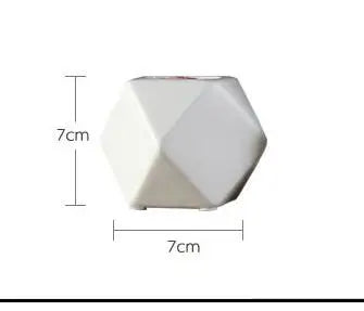 Nordic Ceramic Tealight Candle Holder - Cozy Tabletop Décor and Romantic Accent