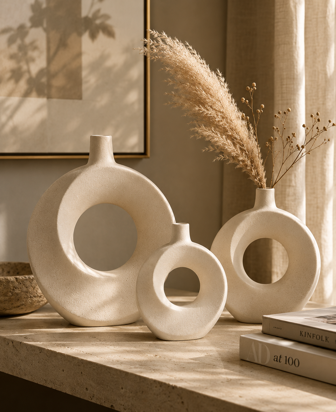 Donut Ceramic Vase