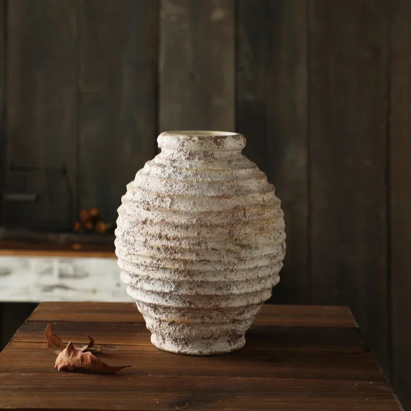 Textured Ceramic Vase