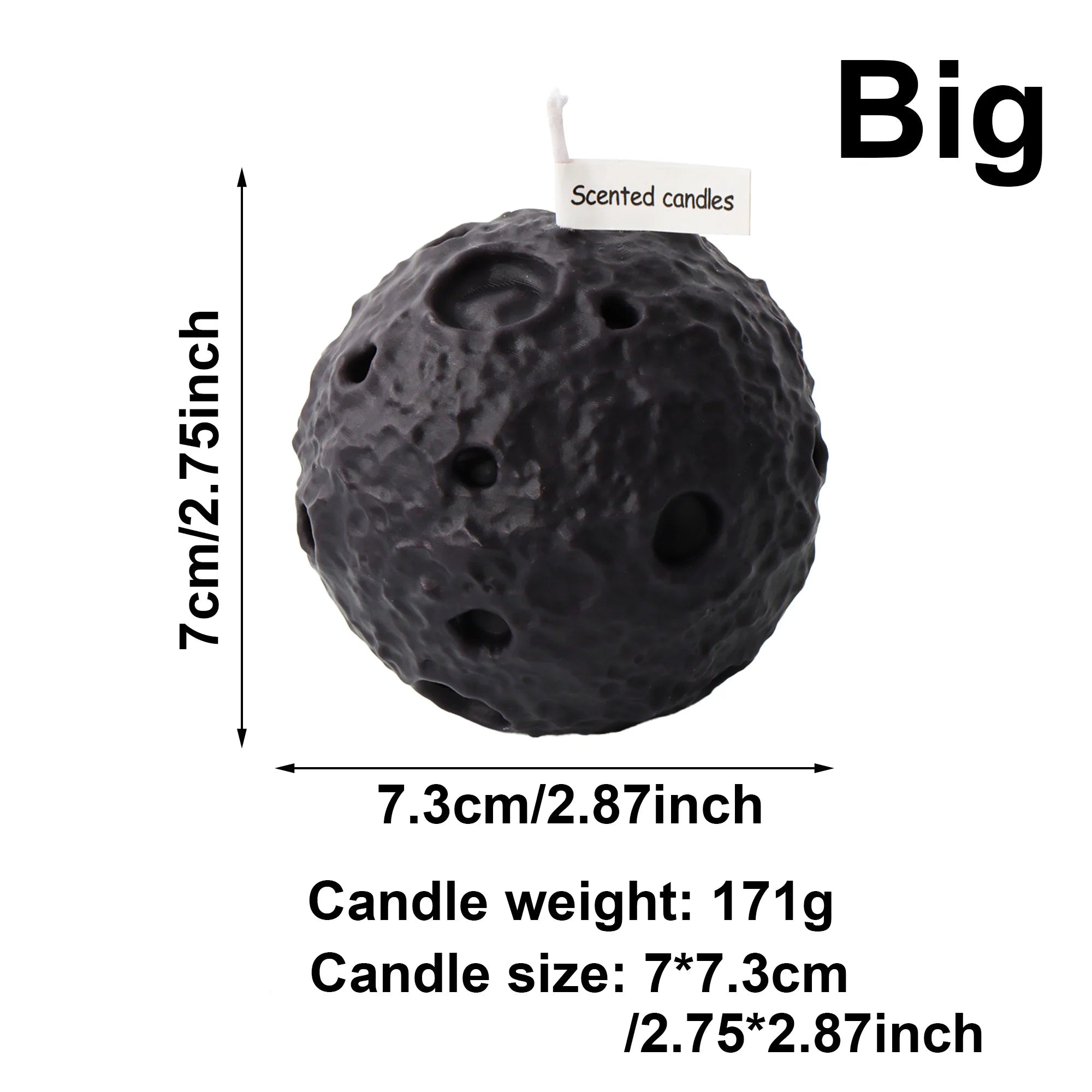 Moon Glow Soy Wax Candle – Handmade Scented Gift