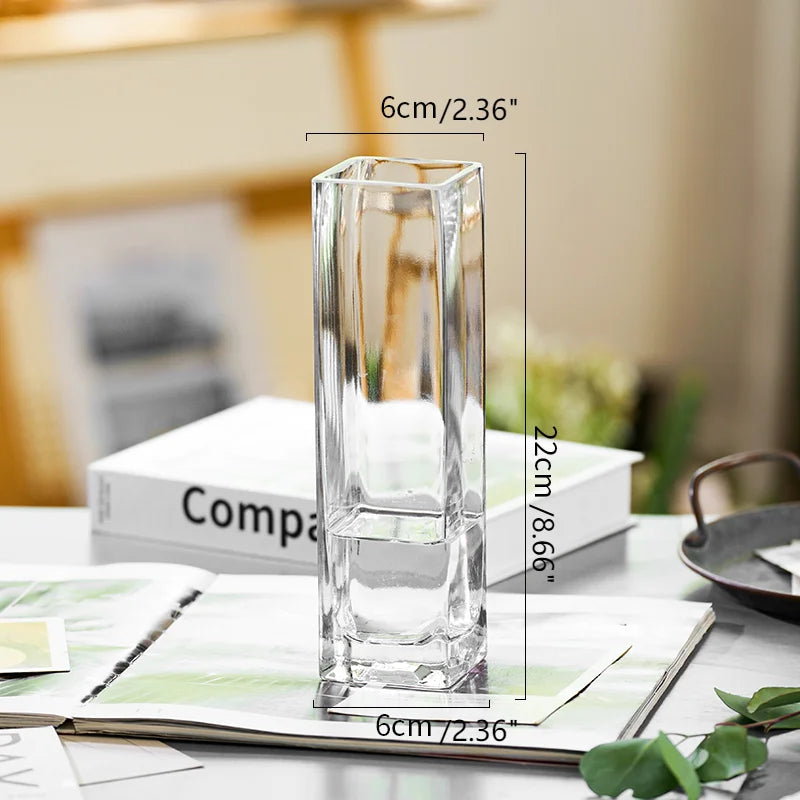 Modern Glass Column Vase