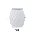 Wave Twist Candle Mold – Abstract Silicone DIY Candle Form