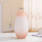 Nordic Frosted Glass Vase