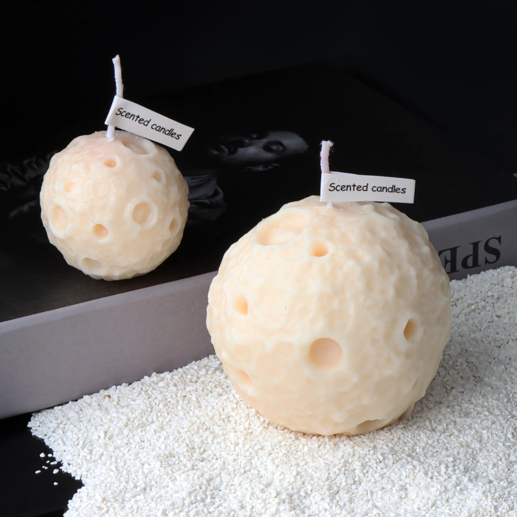 Moon Glow Soy Wax Candle – Handmade Scented Gift