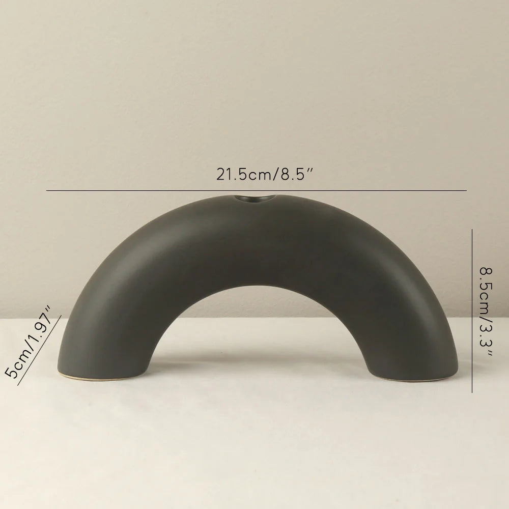 Geometric Arch Candle Holder
