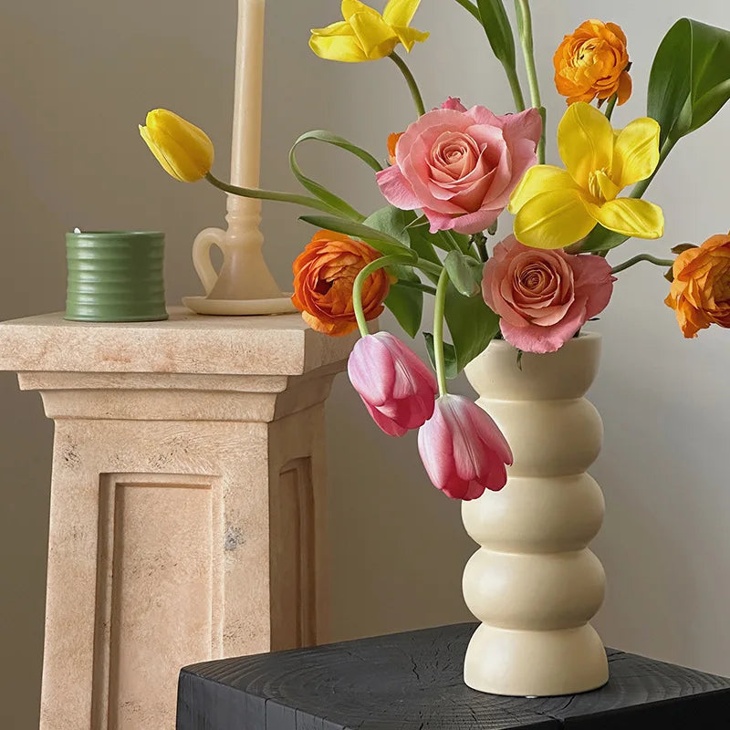 Ripple Ceramic Vase