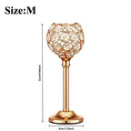 Vintage Crystal Tealight Candle Holder