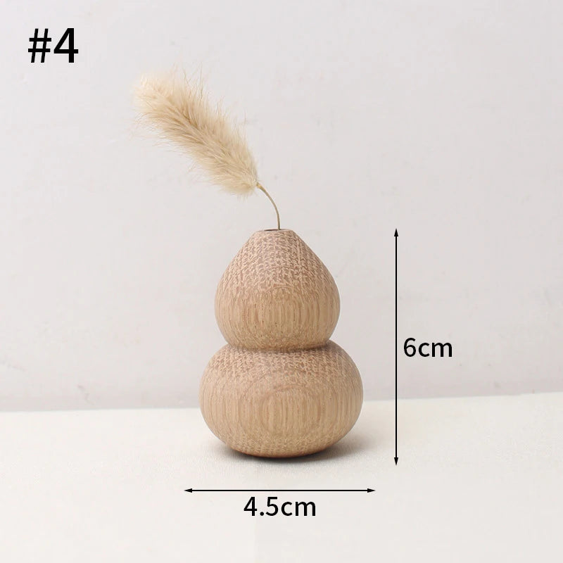 Woodgrain Wooden Vase