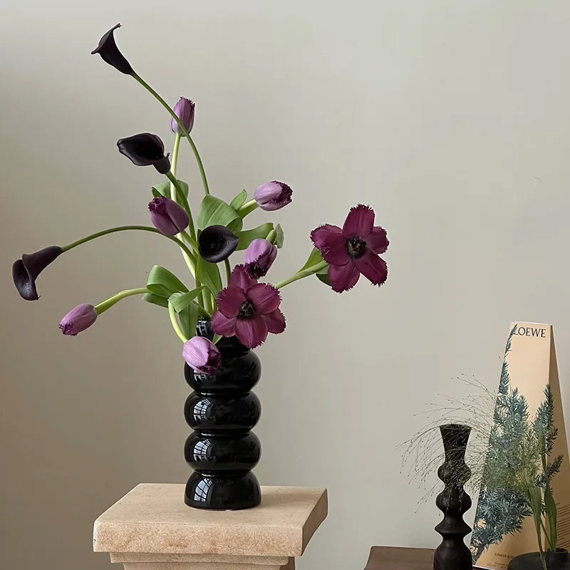 Ripple Ceramic Vase