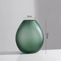 Nordic Frosted Glass Vase