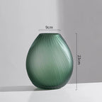 Nordic Frosted Glass Vase