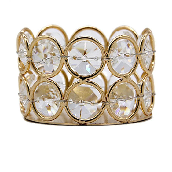 Crystal Tealight Candle Holders – Elegant Home & Wedding Decor