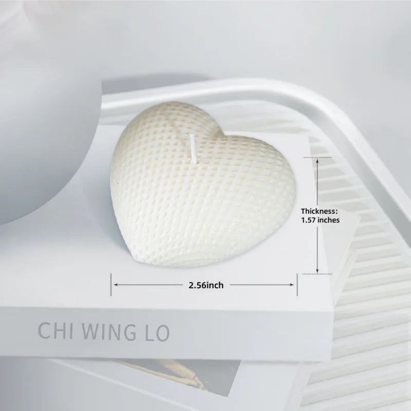 Ribbed Pillar Soy Wax Candle – Elegant Aromatherapy Accent