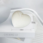 Ribbed Pillar Soy Wax Candle – Elegant Aromatherapy Accent