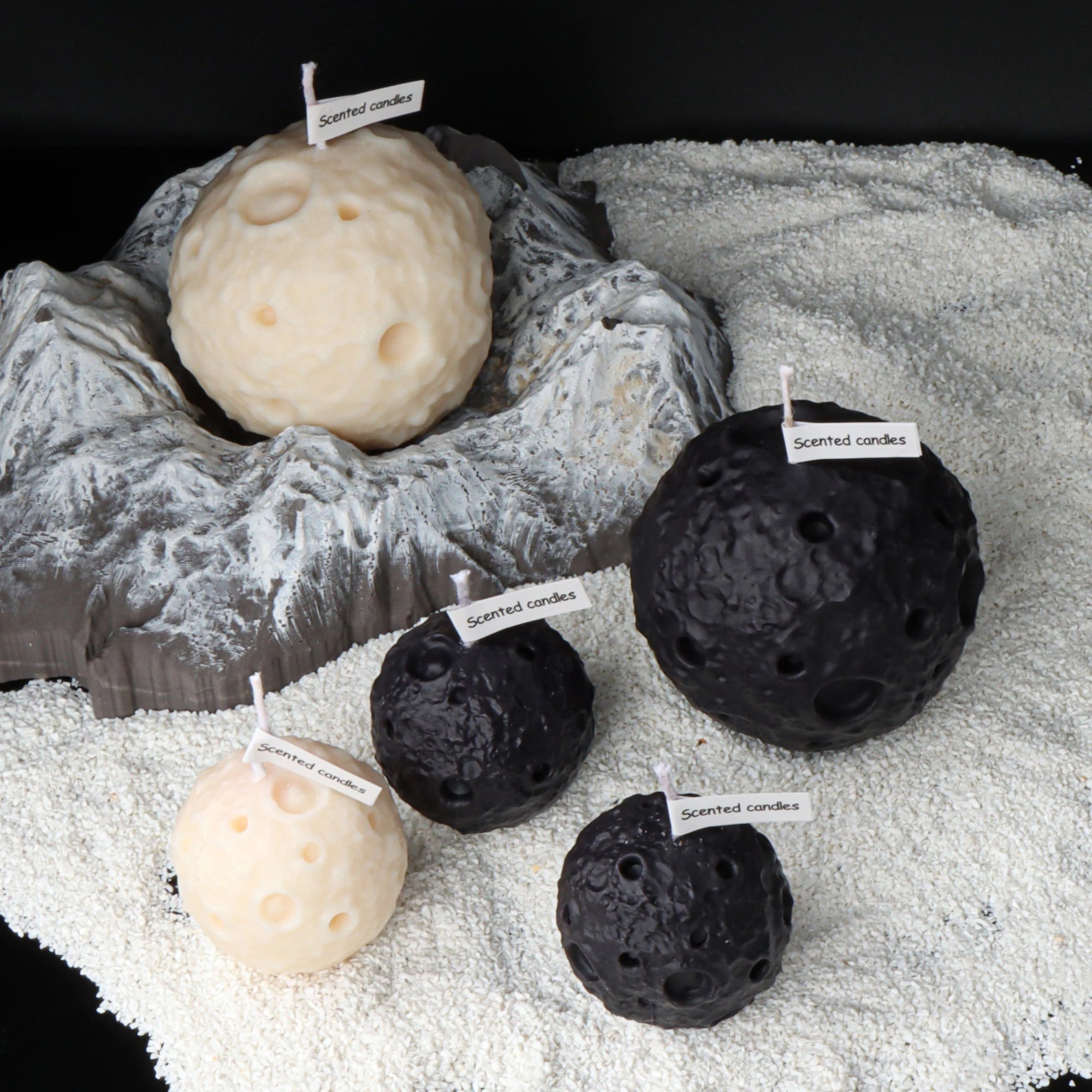 Moon Glow Soy Wax Candle – Handmade Scented Gift