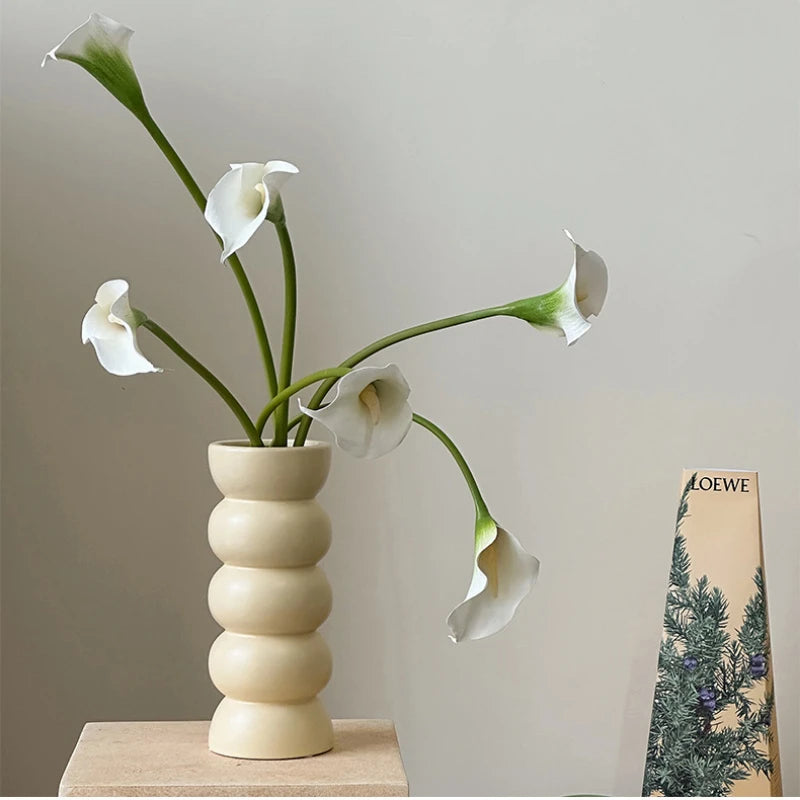 Ripple Ceramic Vase