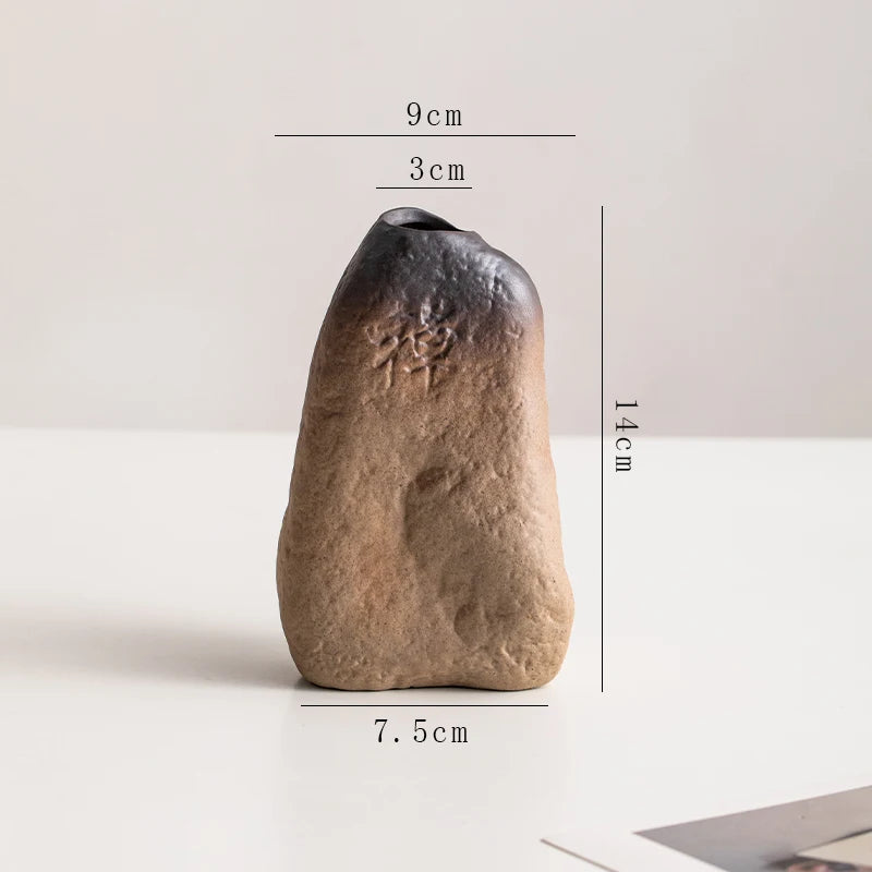 Organic Stone Ceramic Vase