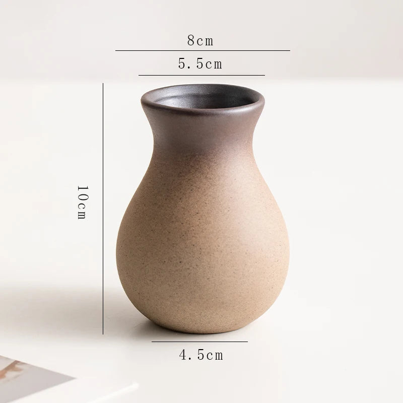 Organic Stone Ceramic Vase