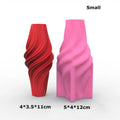 Wave Twirl Pillar Candle Mold