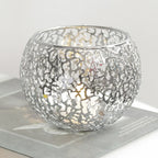 Retro Hollow Metal Candle Holder – Warm Glow Tealight Lantern