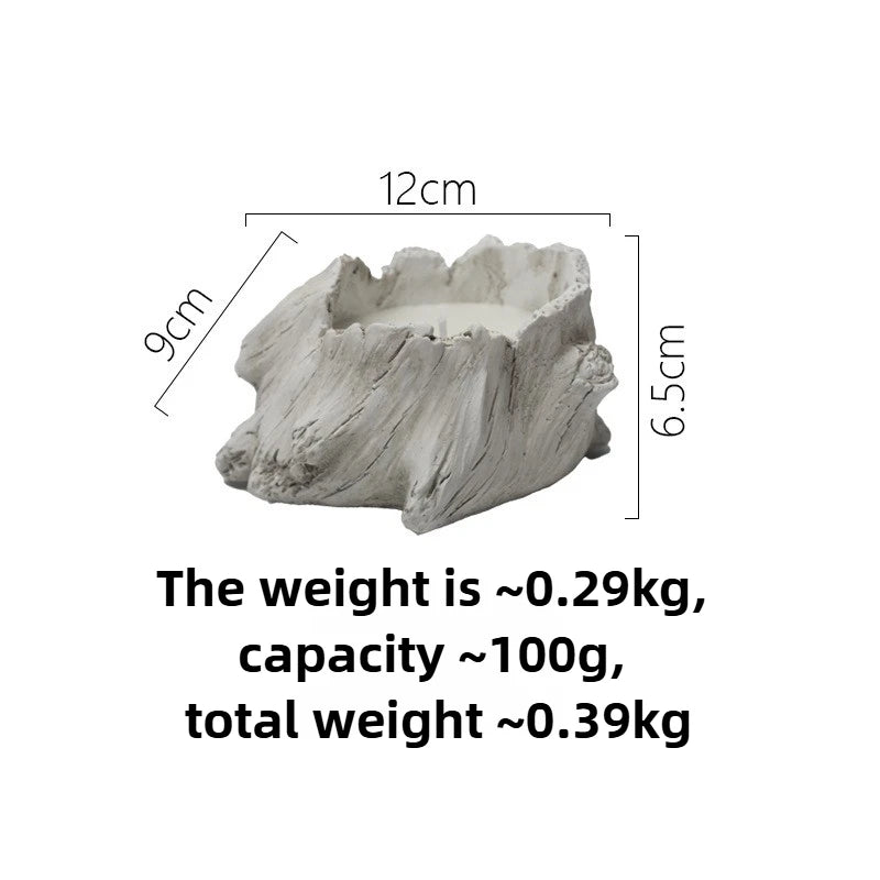 Retro Ceramic Candle Cup - Antique-Inspired Aromatherapy Container