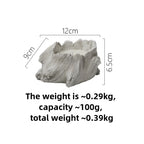 Retro Ceramic Candle Cup - Antique-Inspired Aromatherapy Container