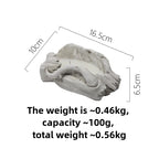 Retro Ceramic Candle Cup - Antique-Inspired Aromatherapy Container