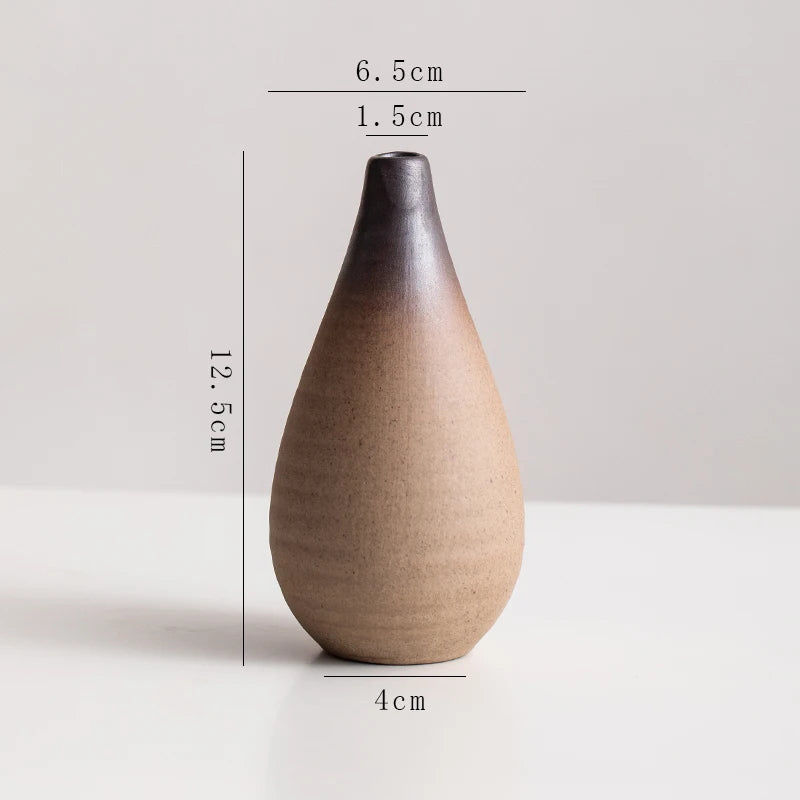 Organic Stone Ceramic Vase