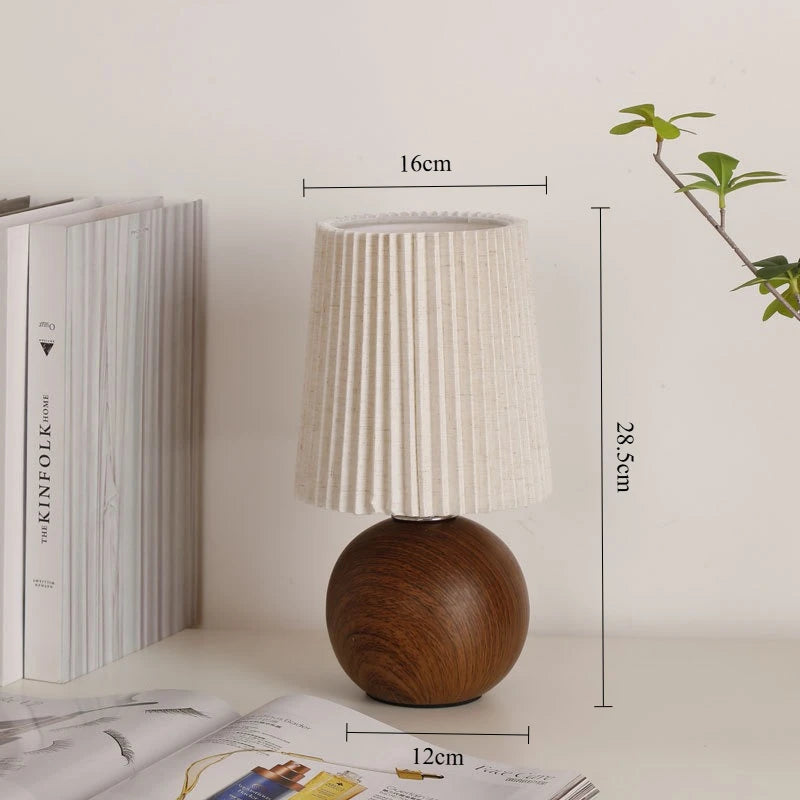 Pleated Glow USB Table Lamp