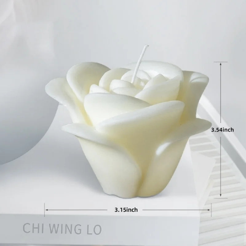 Ribbed Pillar Soy Wax Candle – Elegant Aromatherapy Accent