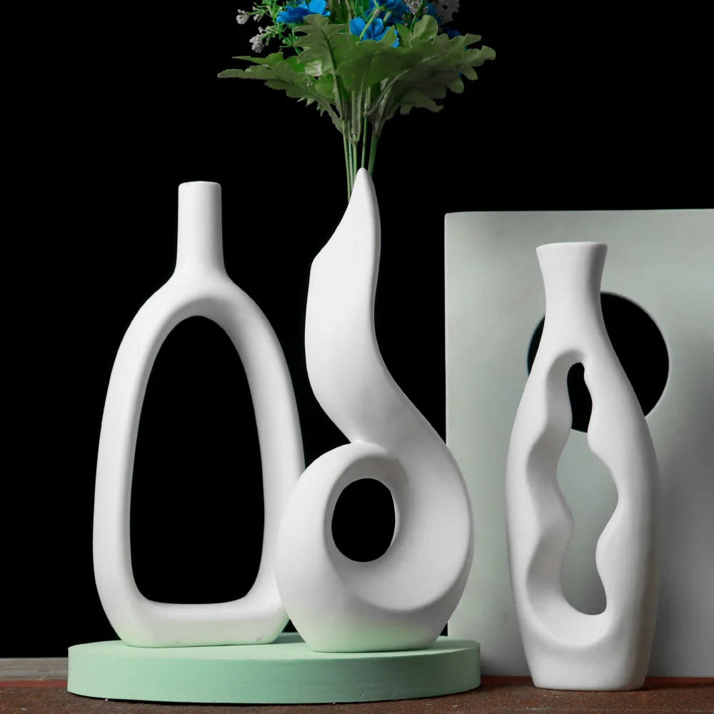 Sculpt Ceramic Vase