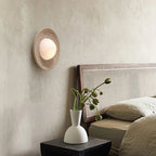 Wabi-Sabi Stone Circle Wall Light