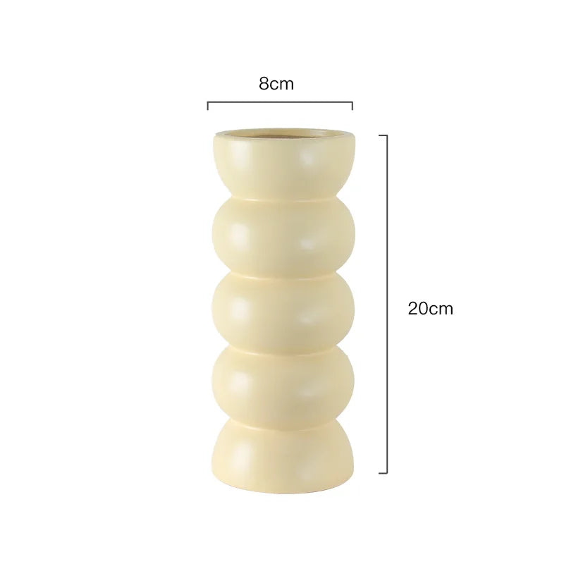 Ripple Ceramic Vase