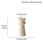 Nordic Ceramic Art Candle Stand – Elegant Décor for Home and Celebrations