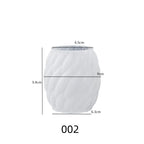 Wave Twist Candle Mold – Abstract Silicone DIY Candle Form