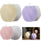 3D Swirl Pillar Candle Mold – Artistic Silicone DIY Candle Making Tool