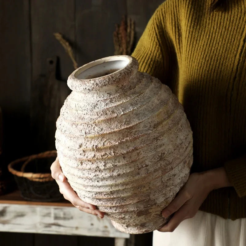 Textured Ceramic Vase