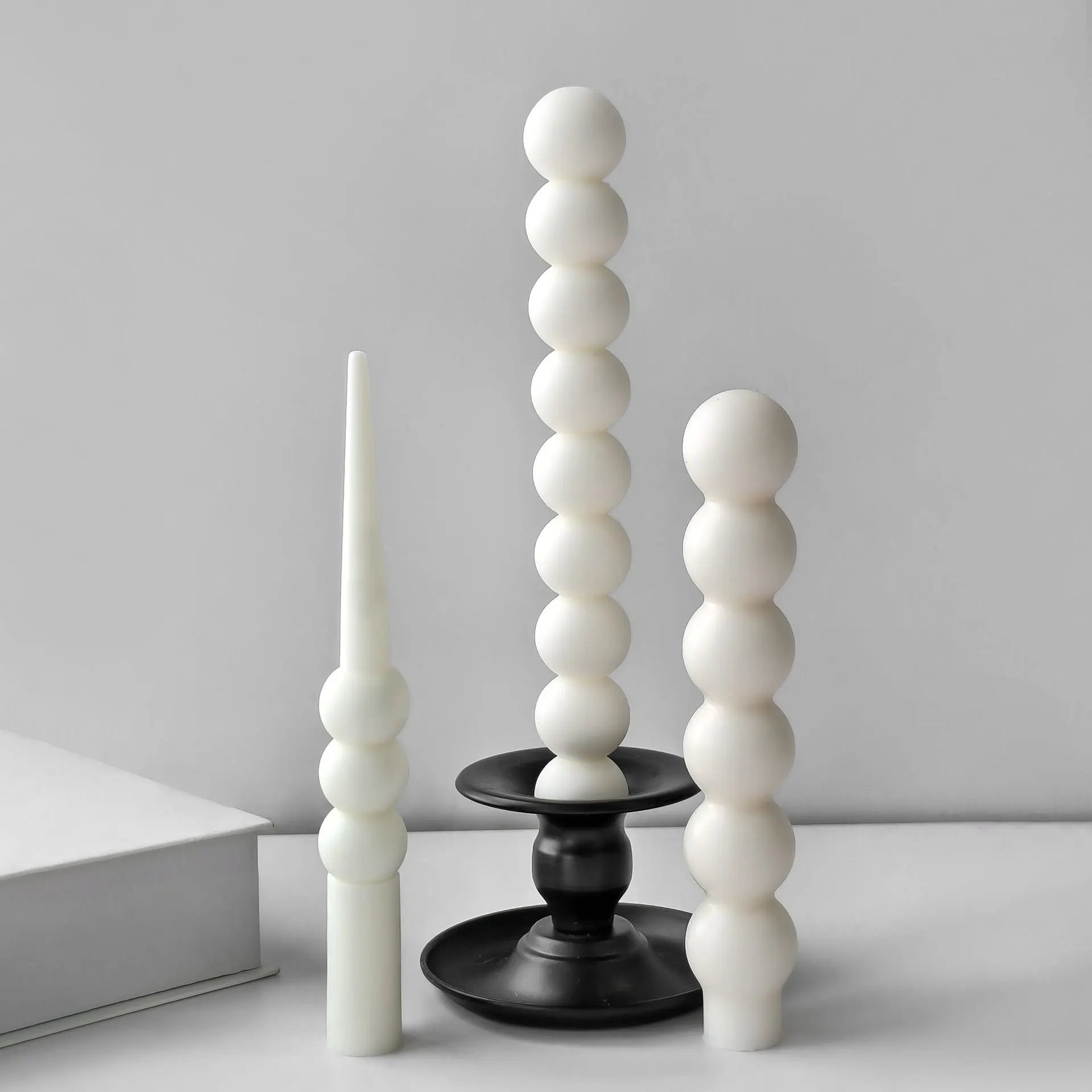 Twist Spiral Candle Mold – Silicone DIY Candle Making Form