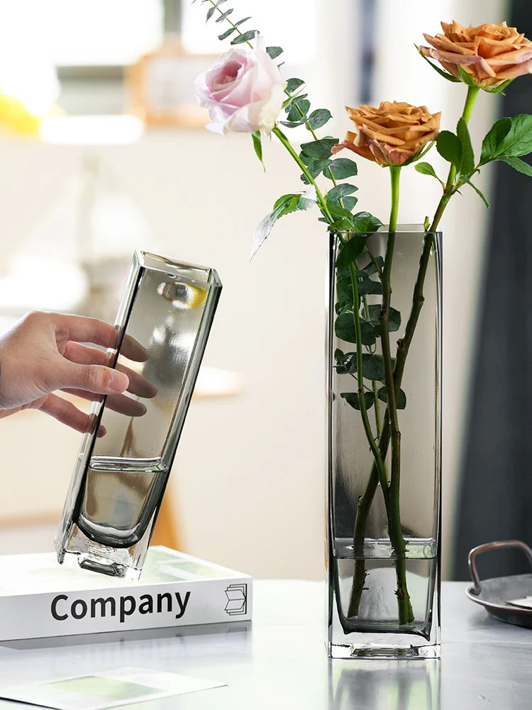 Modern Glass Column Vase