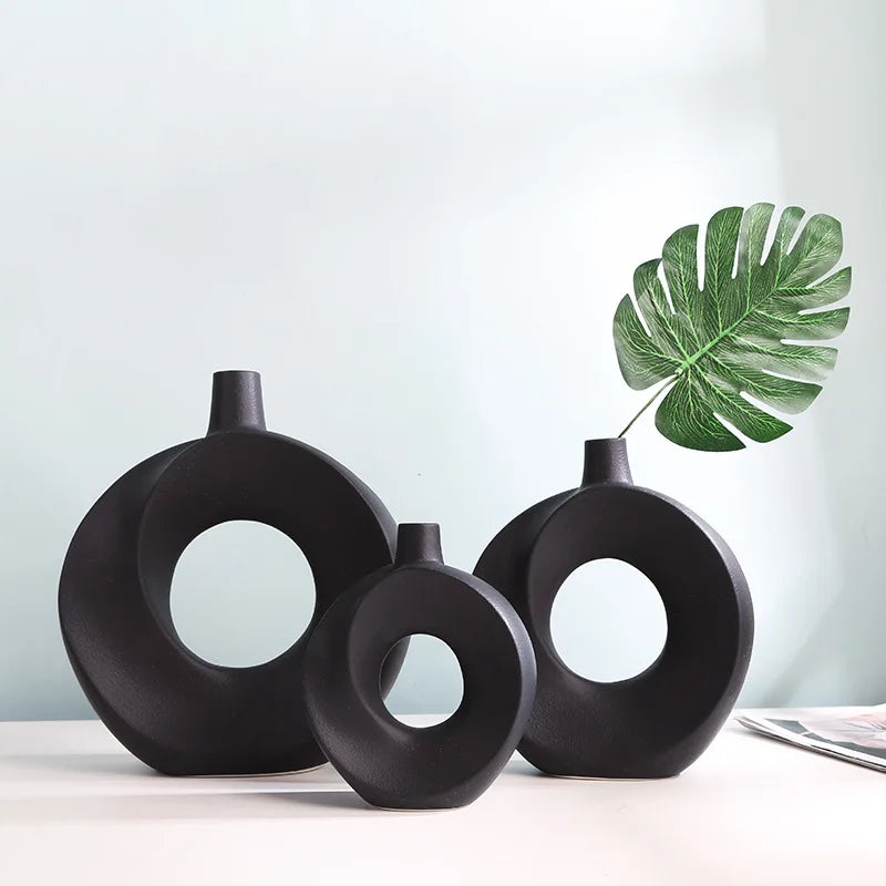 Donut Ceramic Vase
