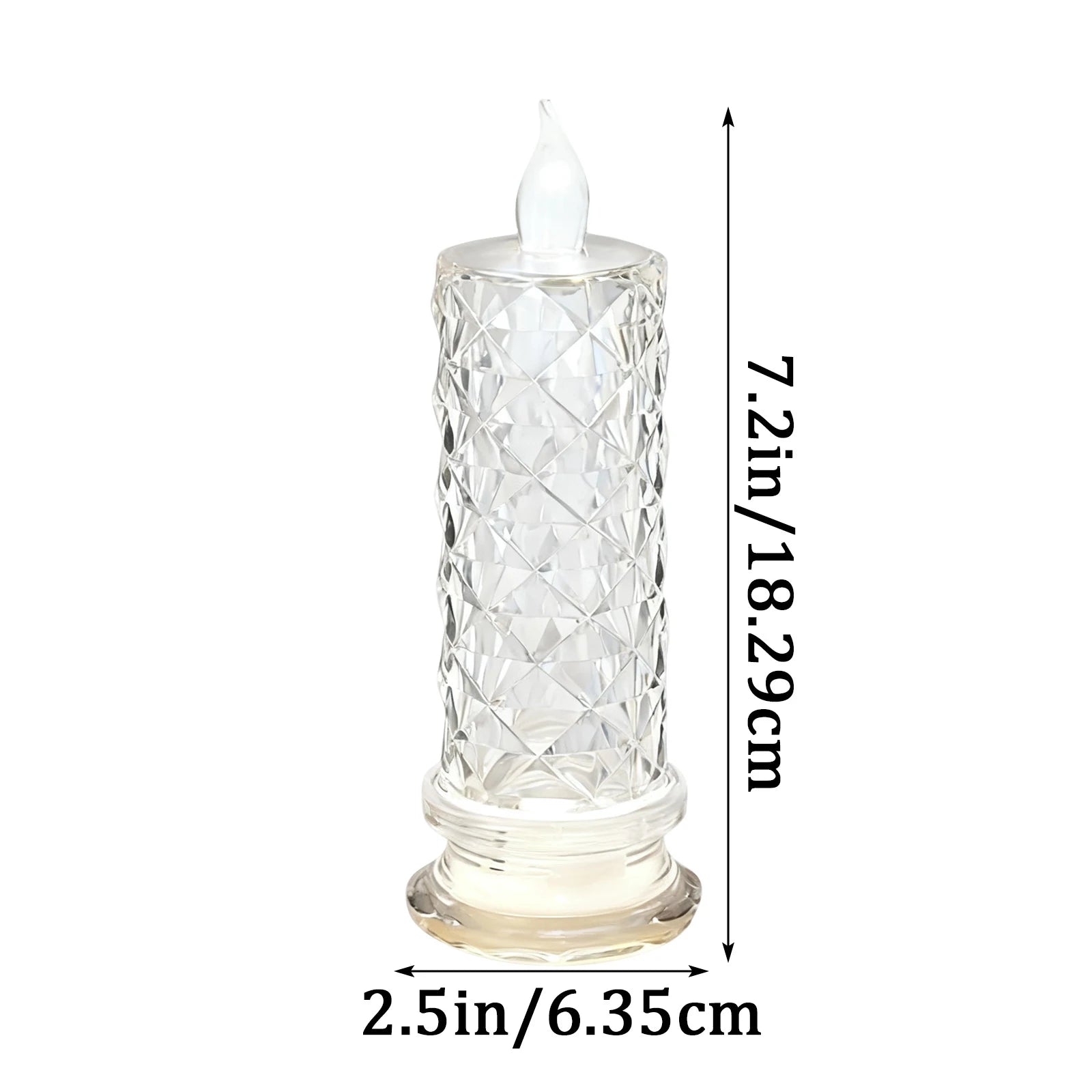 Romantic LED Stick Candle – Flameless Battery-Powered Ambiance