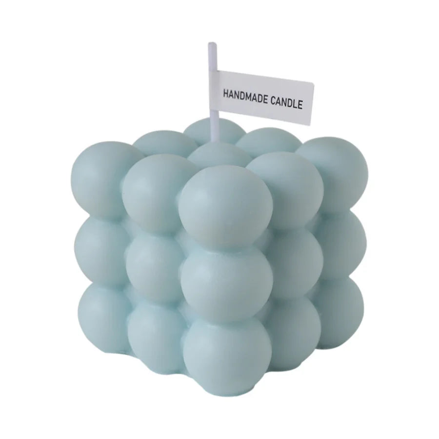 Magic Cube Ball-Shaped Soy Wax Candle – Handmade Aromatherapy