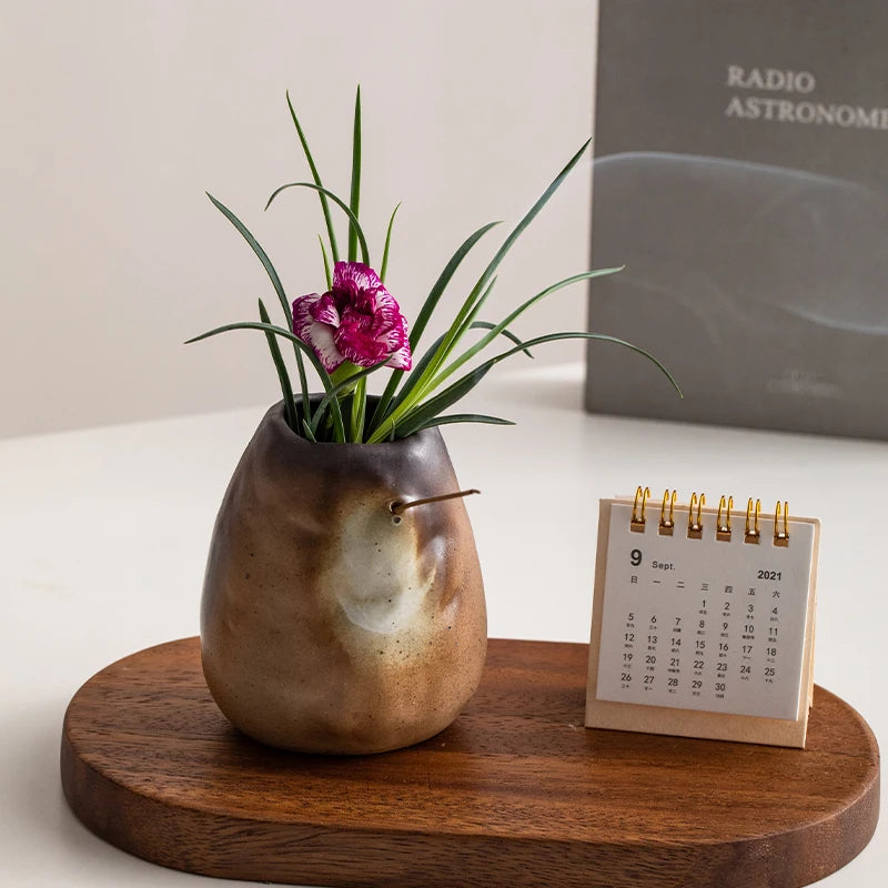 Organic Stone Ceramic Vase