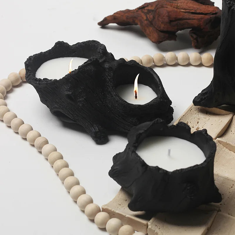 Retro Ceramic Candle Cup - Antique-Inspired Aromatherapy Container